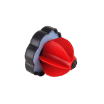 TAPON DEPOSITO COMBUSTIBLE EMERGENCIA UNIVERSAL NEGRO/ROJO - Imagen 4