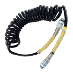 MANGUERA DE AIRE DE FRENO PUR(POLIURETANO) M16X1.5 5METROS NEGRO/AMARILLO - Imagen 3