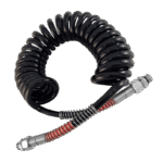 MANGUERA DE AIRE DE FRENO PUR(POLIURETANO) M16X1.5 5METROS NEGRO/ROJO - Imagen 3