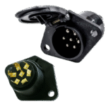 TOMA ELECTRICA TIPO N 24 V CON TERMINALES