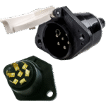 TOMA ELECTRICA TIPO S 24V CON TERMINALES