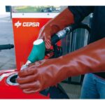 GUANTE JUBA PVC ROJO 27 CM - Imagen 4