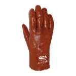 GUANTE JUBA PVC ROJO 27 CM