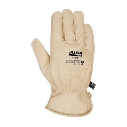 GUANTE JUBA FLOR VACUNO FORRO THINSULATE