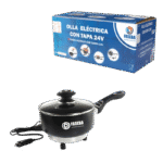 OLLA ELECTRICA FASEBA CON TAPA 24V 250W 18CM X 8CM