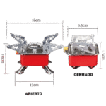 HORNILLO DE GAS FASEBA PORTATIL PARA BOMBONA DE GAS BTN-250 - Imagen 4