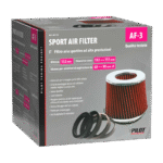 FILTRO DE AIRE CONICO KIT ADAPTADOR UNIVERESAL 152X155 CONEXION 60-90 MM - Imagen 3