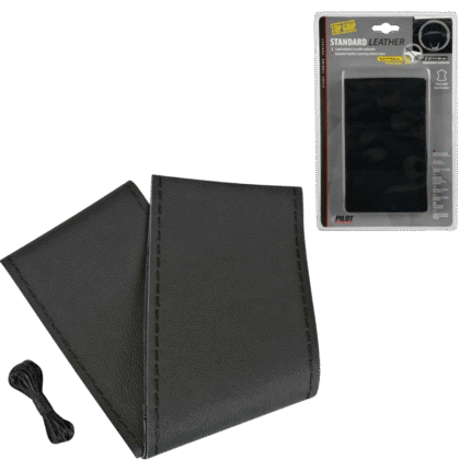 FUNDA VOLANTE PARA COSER PIEL NEGRO 37-39 CM