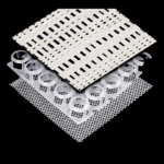 RESPALDO ASIENTO EN FIBRA DE CELULOSA NATURAL GRIS - Imagen 4