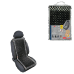 RESPALDO ASIENTO BOLAS MADERA "SAMURAI" GRIS