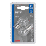 LAMPARA P21W 1 FILAMENTO 12V 21W BA15S HOMOLOGACION E (BLISTER 2 UNIDADES) - Imagen 3