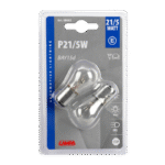 LAMPARA P21/5W 2 FILAMENTOS 12V BA415D HOMOLOGACION E (BLISTER 2 UNIDADES) - Imagen 4