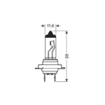 LAMPARA H7 BLUE-XE H7 12V 55W PX26D HOMOLOGACION E (BLISTER 2 UNIDADES) - Imagen 2
