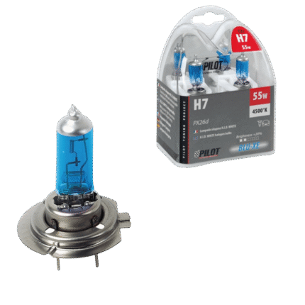 LAMPARA H7 BLUE-XE H7 12V 55W PX26D HOMOLOGACION E (BLISTER 2 UNIDADES)