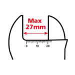 LLAVE INGLESA AJUSTABLE 8" 25 CM CROMO VANADIO - Imagen 3