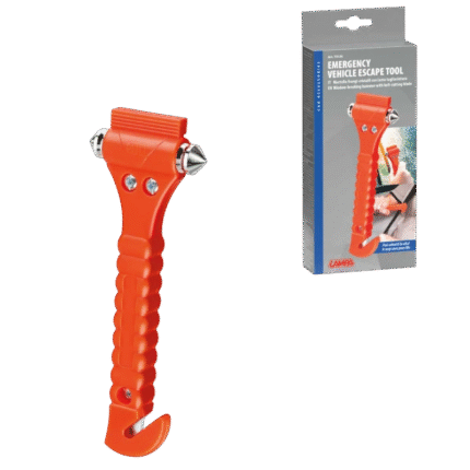 MARTILLO ROMPECRISTALES CON CUCHILLA