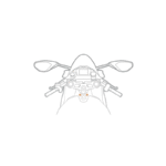 FIJACION BLOQUE DE LLAVE COMPATIBLE CON DUCATI 899, 959, V2, 119, 1299 - Imagen 4