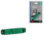 LUZ LED CON 12/24 V VERDE