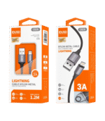 Cable Nylon Trenzado Lightning 1.2M 3A - C82A