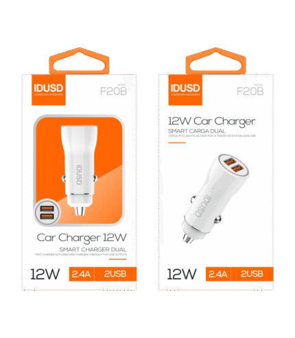 Car Charger 2-USB 2.4A - F20B