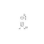 LAMPARA T10 HYPER LED BLANCO 24V 4SMD 3 CHIP W2,1X9,5D (BLISTER 2 UNIDADES) - Imagen 4