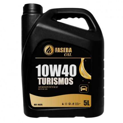 ACEITE 10W40 SEMISINTETICO TURISMOS FASEBA OIL ULTRA CLEAN 5 L