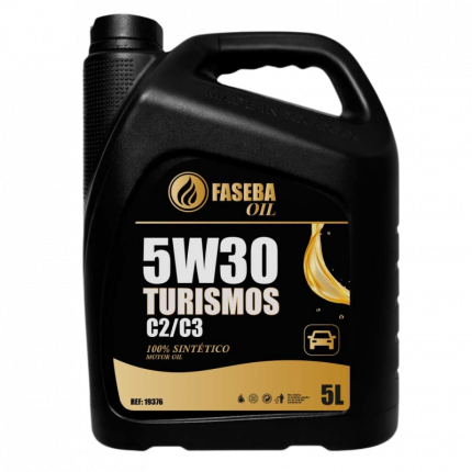 ACEITE 5W30 C2 C3 SINTETICO TURISMOS FASEBA OIL ULTRA CLEAN 5 L