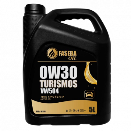 ACEITE 0W30 LONG LIFE VW504 SINTETICO TURISMOS FASEBA OIL ADVANCED TECH 5 L