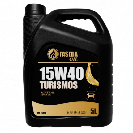 ACEITE 15W40 MINERAL TURISMOS FASEBA OIL ULTRA CLEAN 5 L