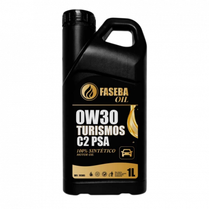 ACEITE 0W30 C2 PSA SINTETICO TURISMOS FASEBA OIL ADVANCED TECH 1 L