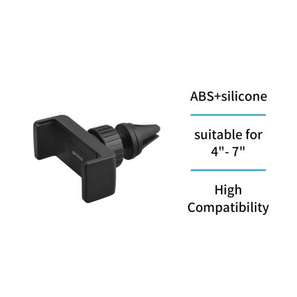 Soporte de coche para movil en salida de aire – Negro