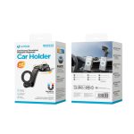 Soporte de coche para movil con ventosa en salpicadero magnetico – Negro - Imagen 3