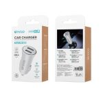 Cargador de coche Dual USB 3A – Blanco - Imagen 3