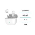 Auriculares bluetooth TWS semi in-ear